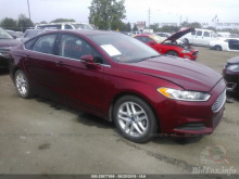 Ford Fusion Se 2014 Red Unknown