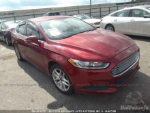 Ford Fusion Se 2013 Red 1.6L