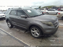 Ford Explorer Limited 2012 Gray 3.5L