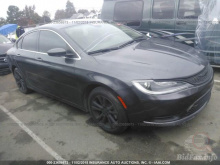 Chrysler 200 2015 Gray 2.4L