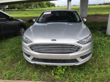 Ford Fusion Se 2017 Silver 2.5L