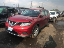 Nissan Rogue S 2016 Red 2.5L 4