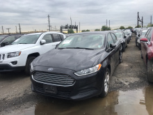 Ford Fusion Se 2015 Black 2.5L