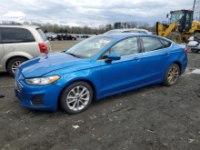 Ford Fusion Se 2020 Blue 2.0L