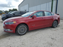 Ford Fusion Titanium Hev 2017 Burgundy 2.0L