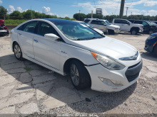 Hyundai Sonata Hybrid Limited 2015 White 2.4L