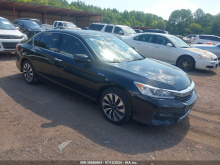 Honda Accord Hybrid Ex-L 2017 Black 2.0L 