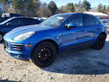 Porsche Macan S 2015 Blue 3.0L