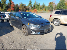 Ford Fusion Hybrid Titanium 2019 Gray 2.0L