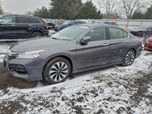 Honda Accord Touring Hybrid 2017 Gray 2.0L 