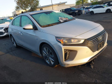  Hyundai Ioniq Hybrid Limited 2017 Silver 1.6L 