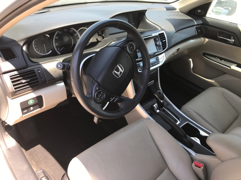  Honda Accord Sedan Ex-L 2014 White 2.4L