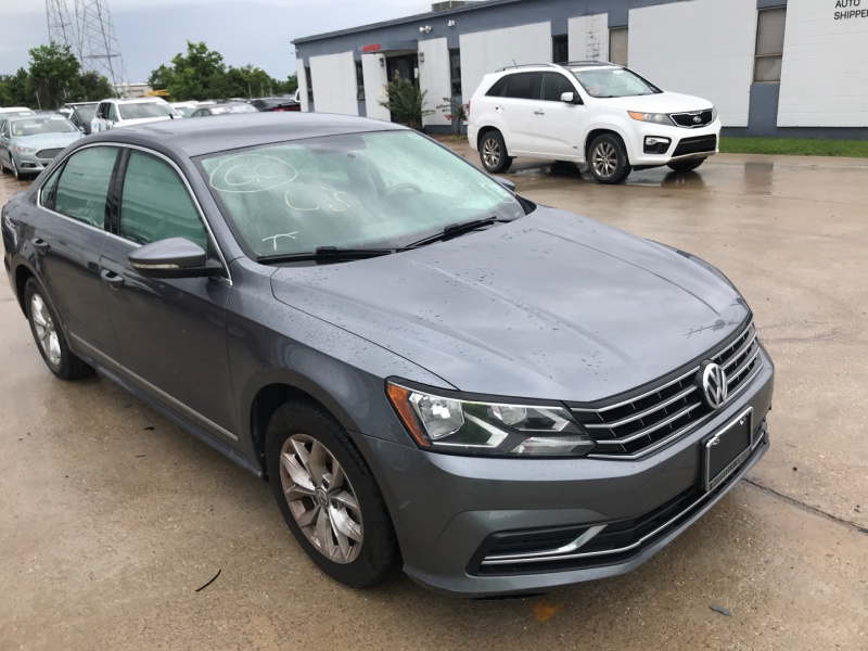 Volkswagen Passat S 2016 Gray 1.8L 4