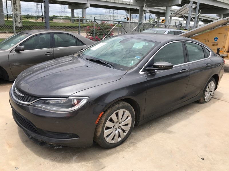 Chrysler 200 Lx 2016 Gray 2.4L