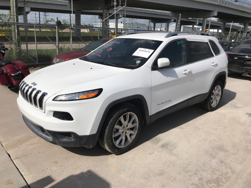 Jeep Cherokee Limited 2015 White 3.2L