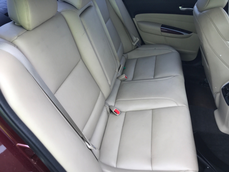 Acura Tlx V6 2015 Burgundy 3.5L