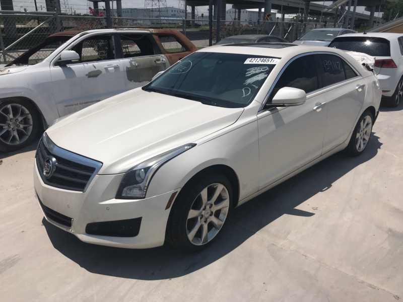 Cadillac Ats Luxury 2013 White 2.5L 4