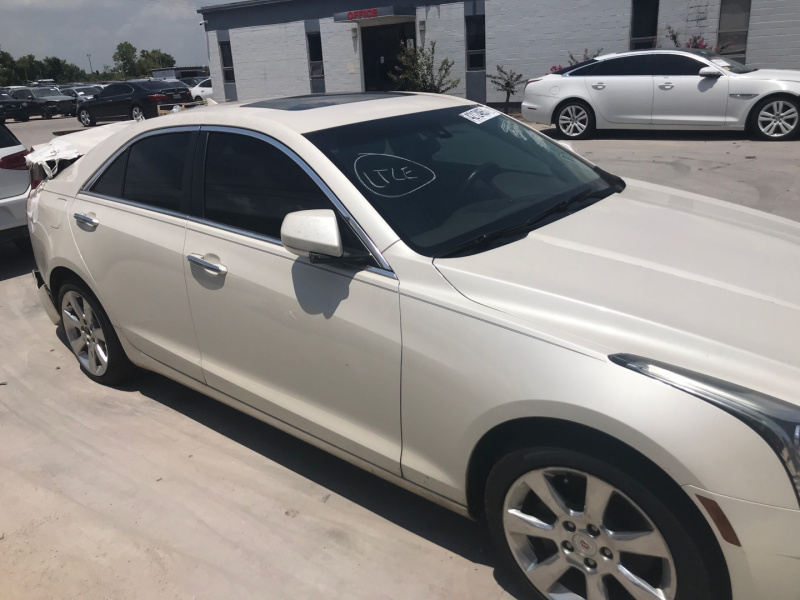 Cadillac Ats Luxury 2013 White 2.5L 4