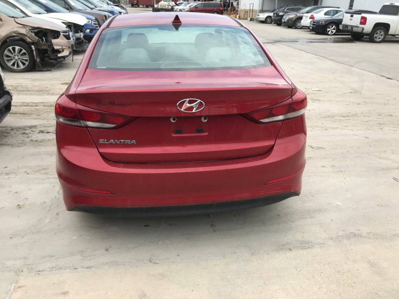 Hyundai Elantra Sel 2018 Red 2.0L 4