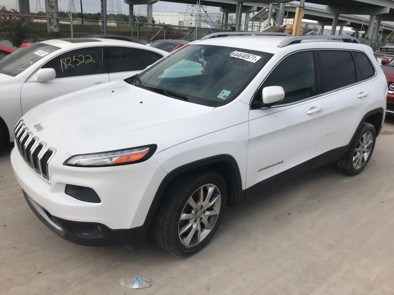 Jeep Cherokee Limited 2014 White 3.2L 6