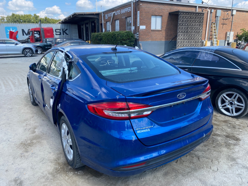 Ford Fusion S 2017 Blue 2.5L 4