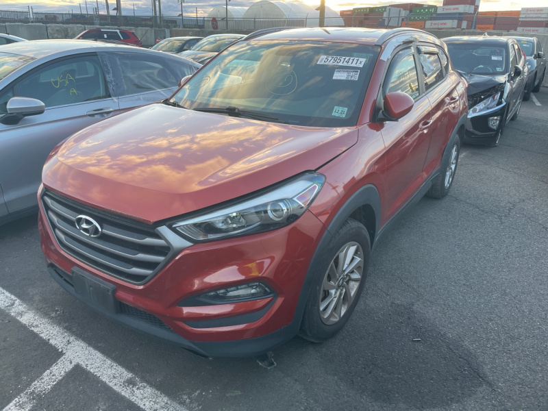 Hyundai Tucson Limited 2016 Orange 2.0L 4 