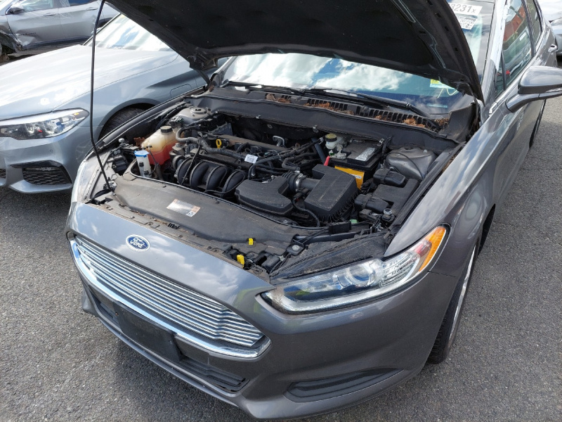 Ford Fusion Se 2014 Gray 2.5L 4