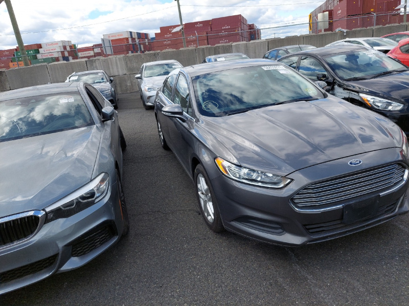 Ford Fusion Se 2014 Gray 2.5L 4