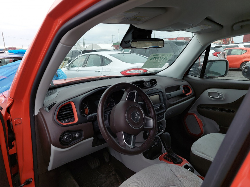 Jeep Renegade Latitude 2015 Orange 2.4L 