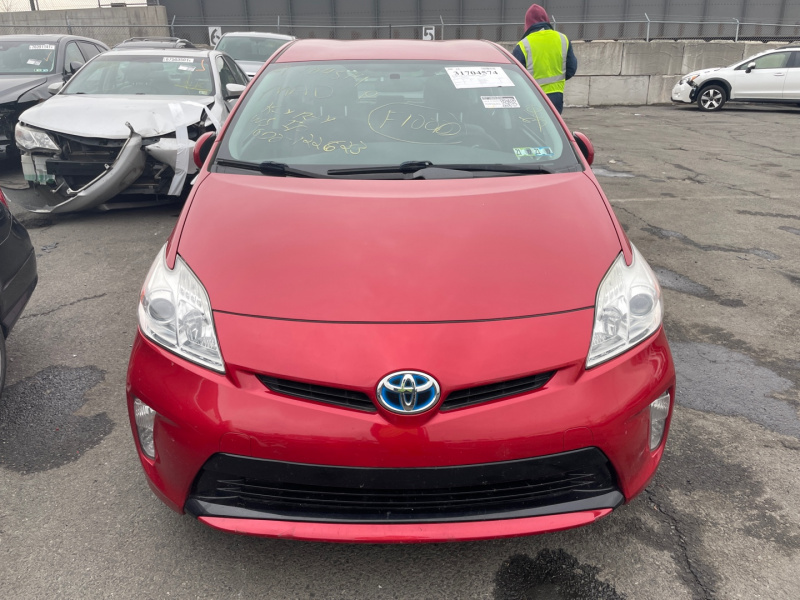 Toyota Prius One/Two/Three/Four/Five 2012 Red 1.8L