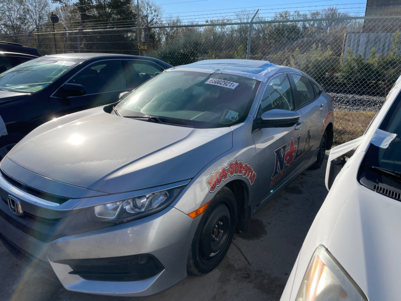 Honda Civic Ex 2018 Silver 2.0L 4