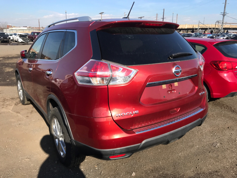 Nissan Rogue SV 2016 Red 2.5L 