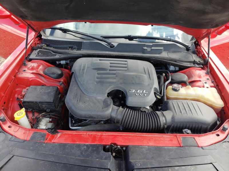 Dodge Challenger Sxt 2016 Red 3.6L