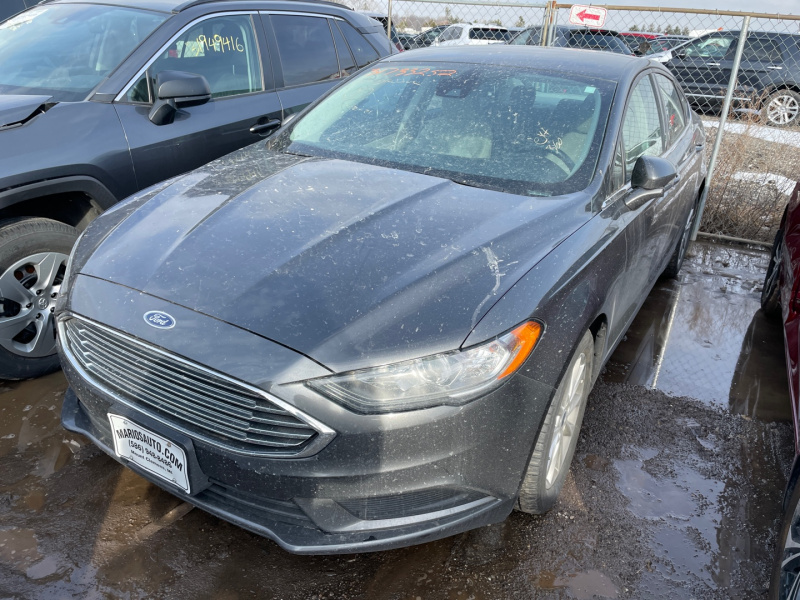 Ford Fusion Se 2017 Gray 2.5L