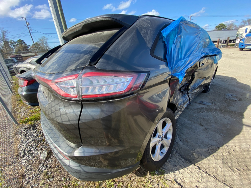 Ford Edge Se 2015 Gray 3.5L