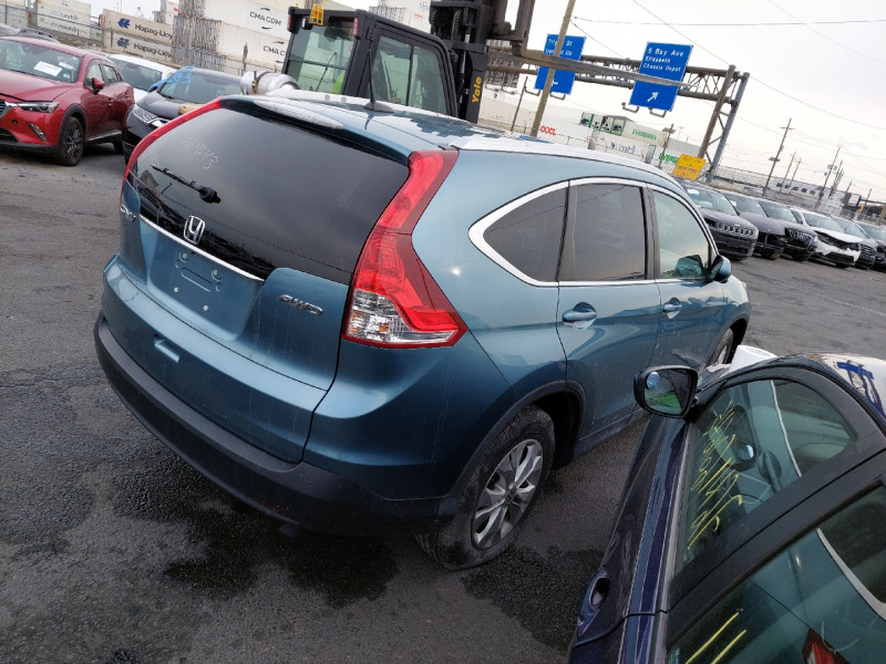 Honda Cr-V Ex-L 2013 Blue 2.4L