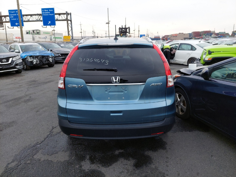 Honda Cr-V Ex-L 2013 Blue 2.4L