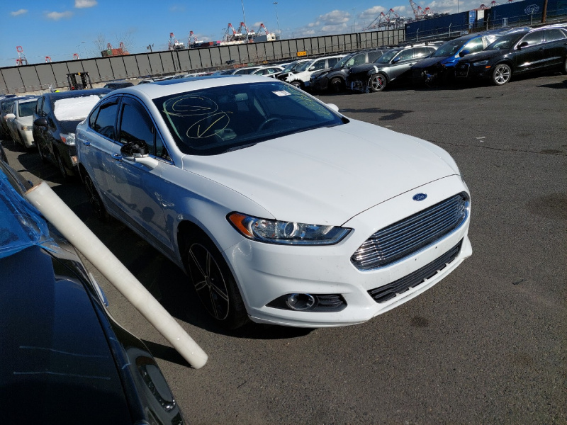 Ford Fusion Se 2014 White 1.5L