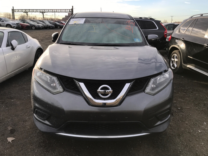 Nissan Rogue S 2015 Gray 2.5L