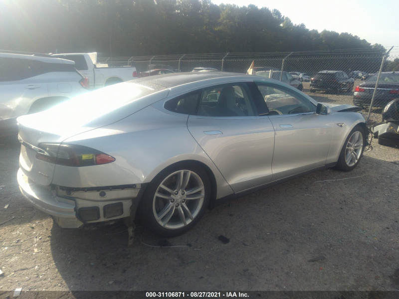 Tesla Model S P85D 2014 Silver