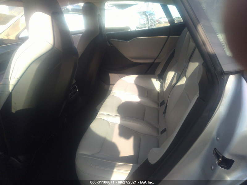 Tesla Model S P85D 2014 Silver