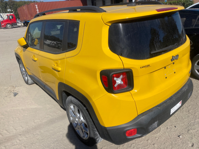 Jeep Renegade Latitude 2016 Yellow 2.4L