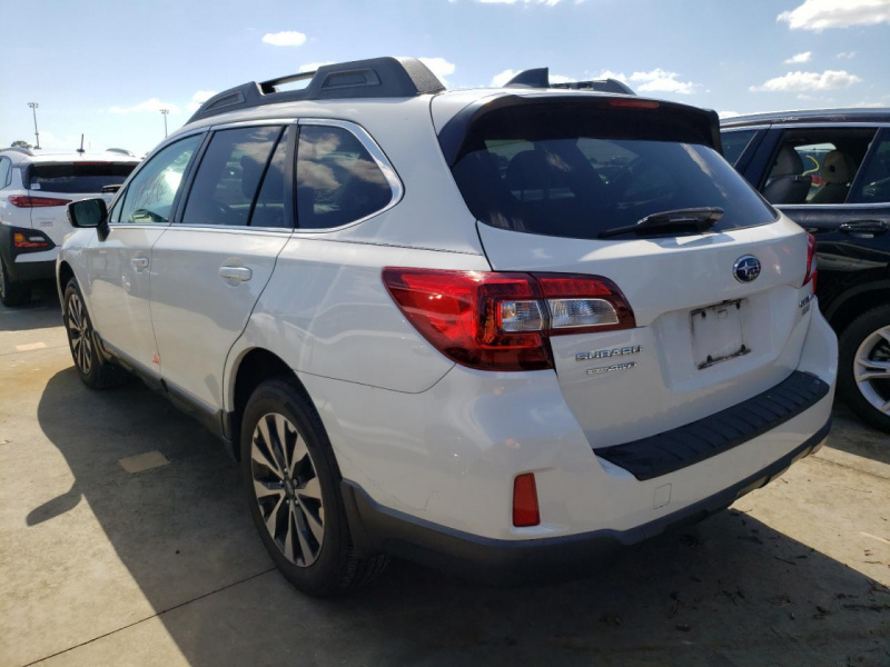  Subaru Outback 2.5I Limited 2016 White