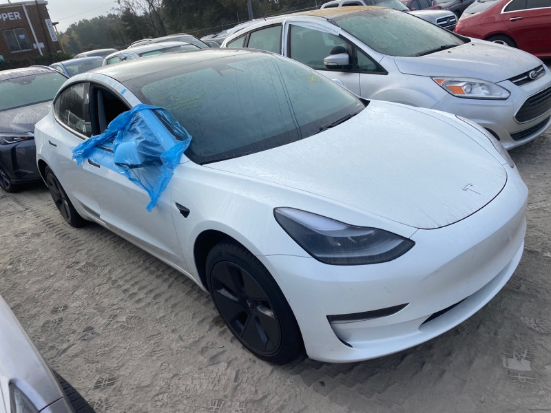 Tesla Model 3 2021 Standard Range Plus White 