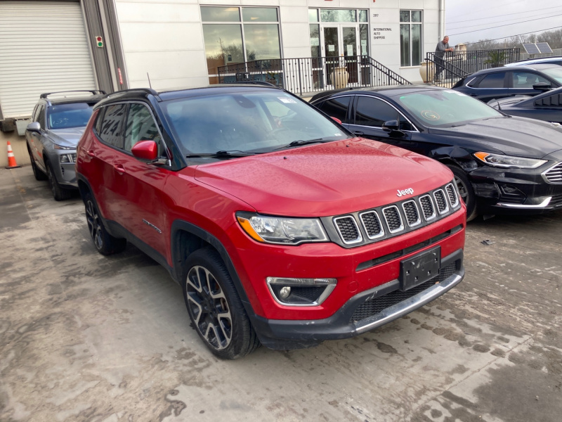 Jeep Compass Limited 2018 Red 2.4L