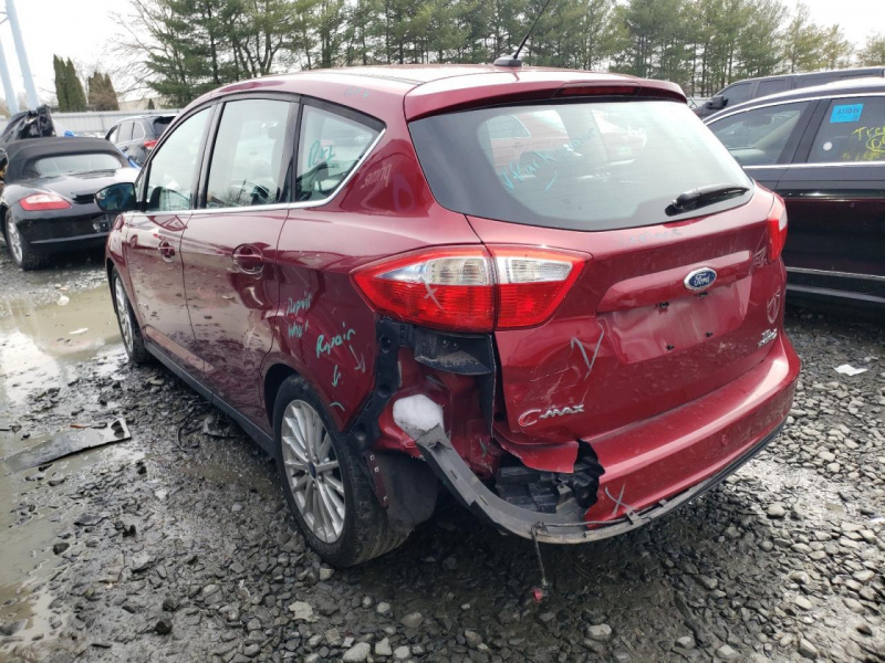Ford C-Max Sel 2013 Red 2.0L