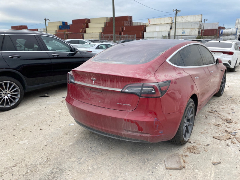 Tesla Model 3 Long Range 2018 Red DUAL