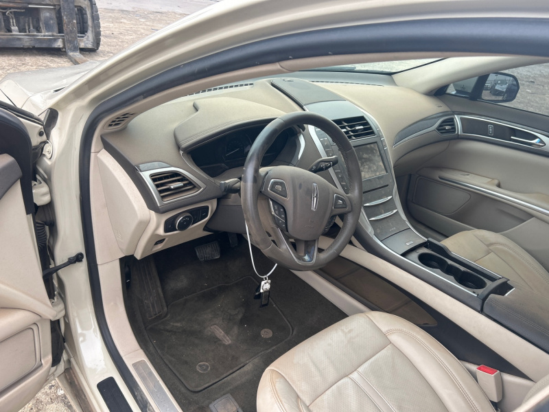 Lincoln Mkz Hybrid 2016 Tan 2.0L