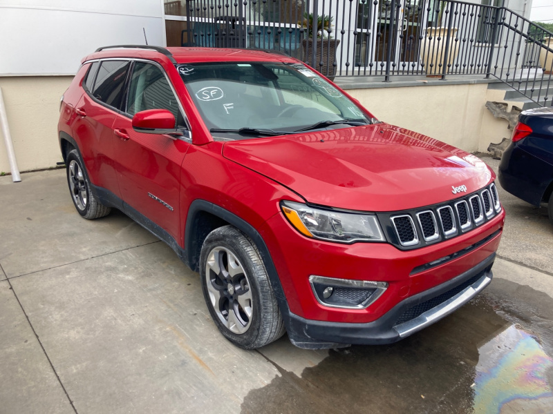 Jeep Compass Limited 2019 Red 2.4L