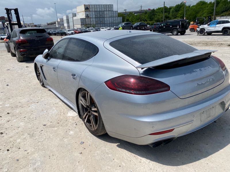 Porsche Panamera Gts 2014 Silver 4.8L
